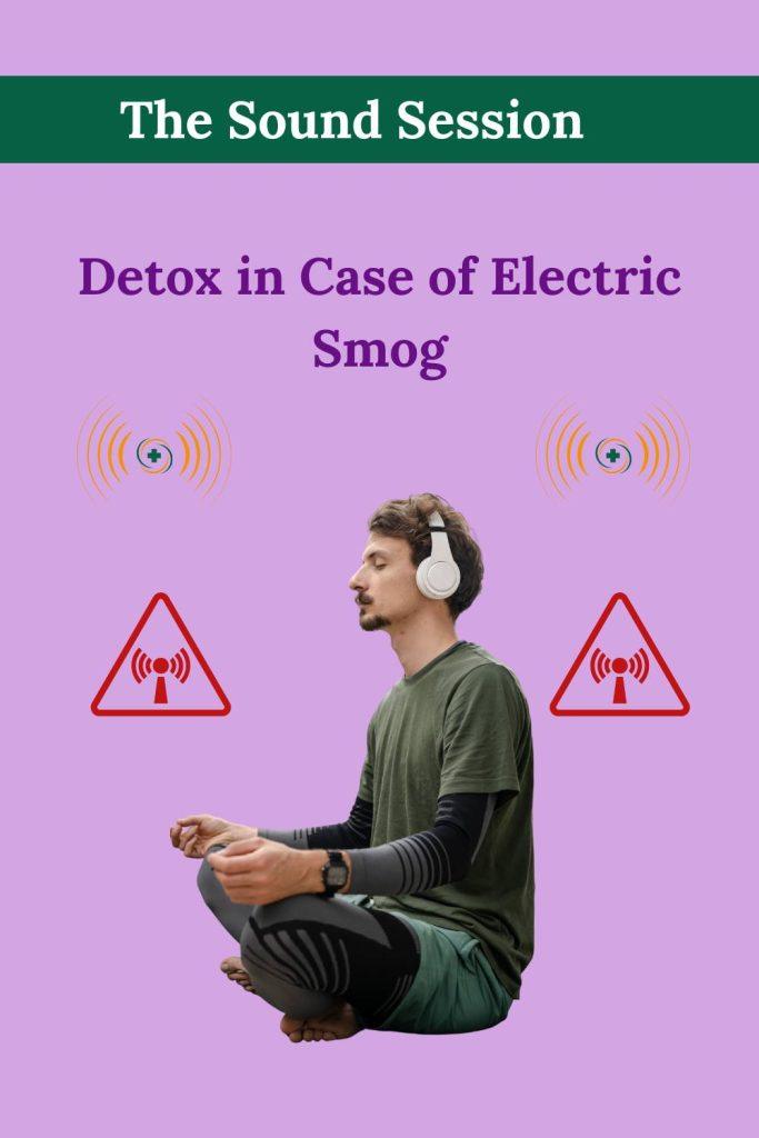 Electric Smog Detox Session energetic detox Pinterest illustration for balance