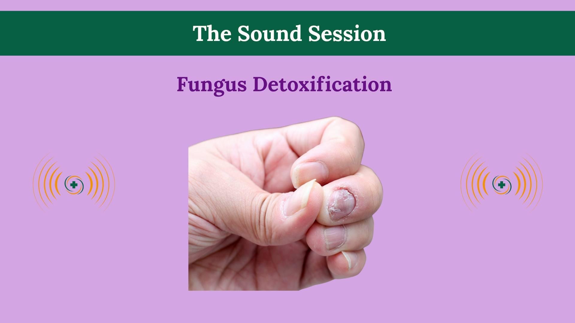 Fungus Detox Frequencies energetic purification hero visual