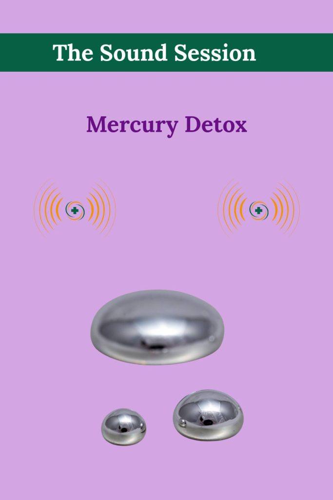 Mercury Detox Frequencies energetic detox Pinterest illustration for internal balance