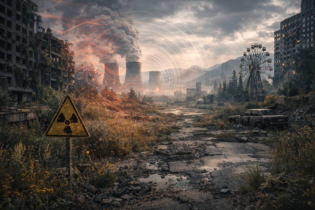 radiation detox sound session 1 abandoned city affected by radiation pollution